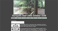 Desktop Screenshot of herepathhalf.org